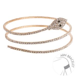 2 Line Snake Armband Bracelet